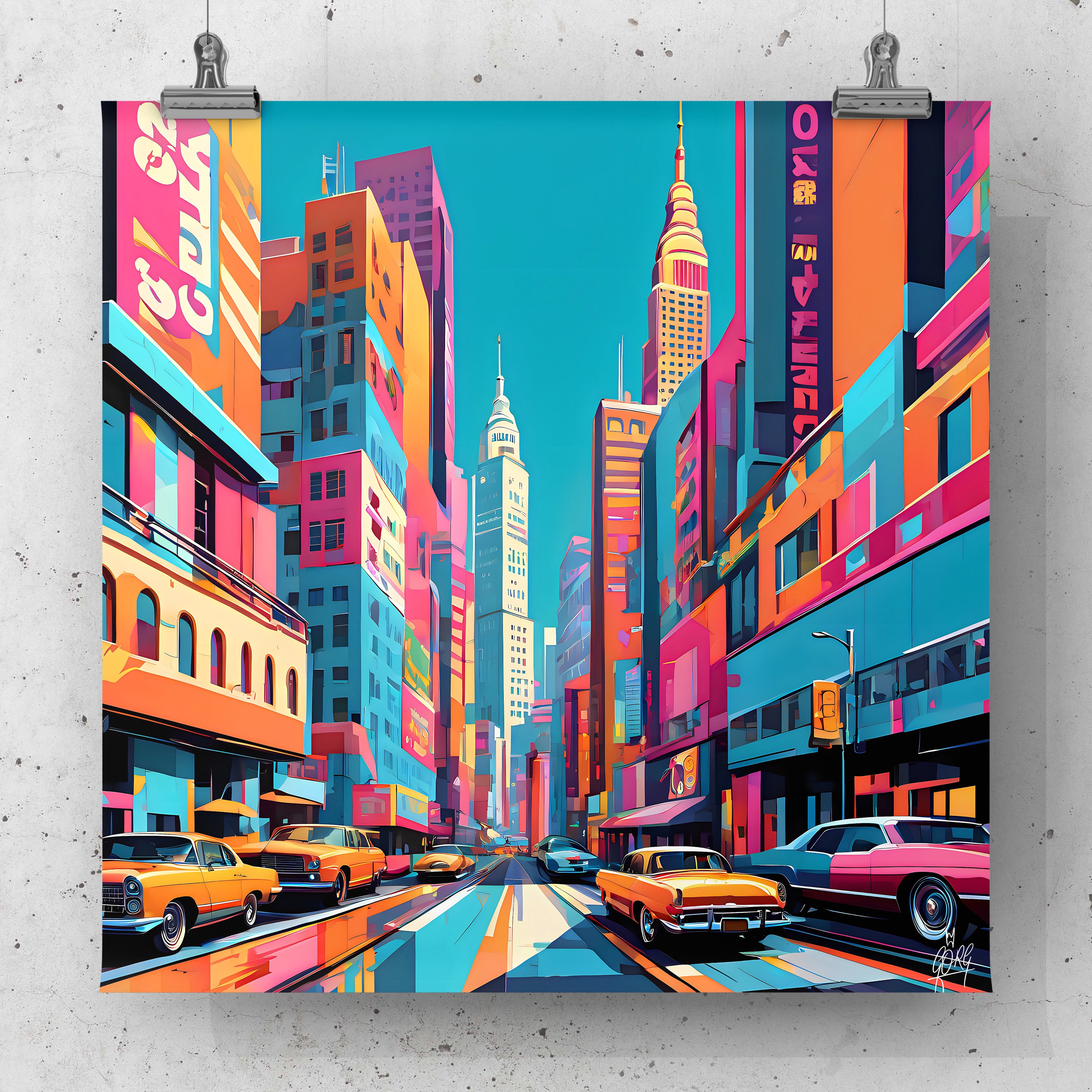 City Pop Art nor.2