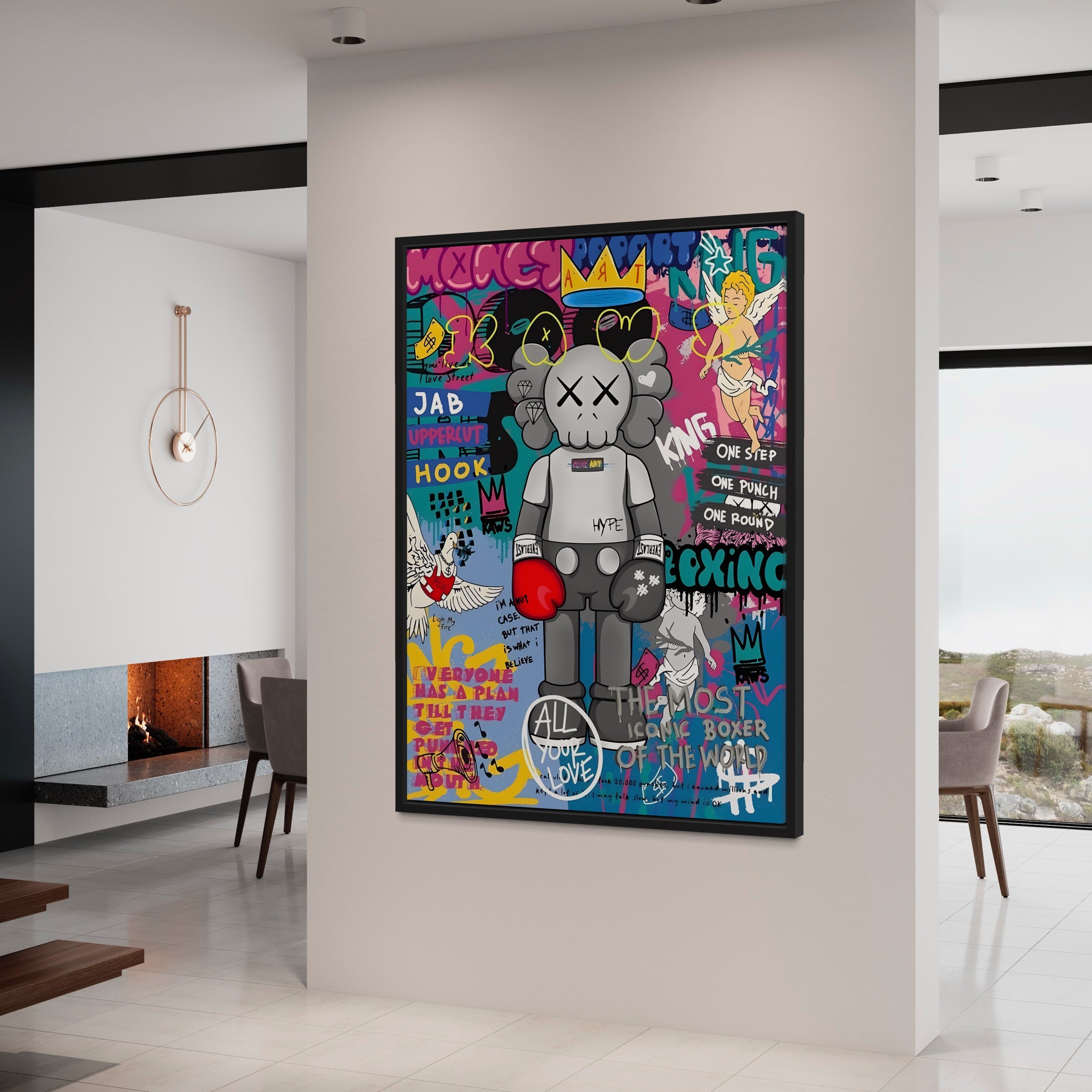 Kaws x Pop Art