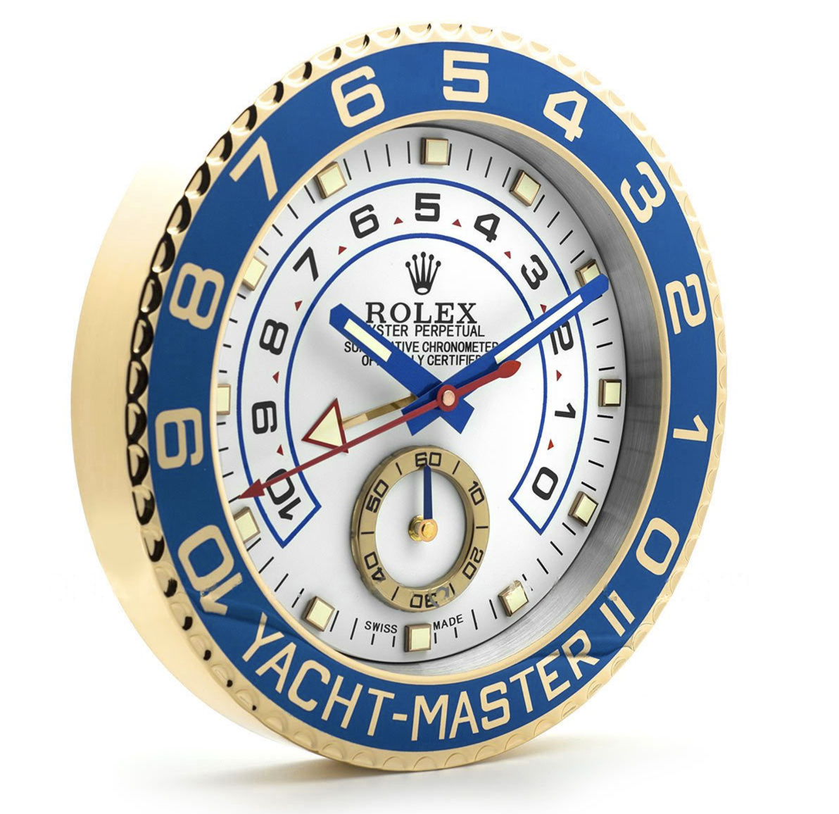 Yacht Master II blue & gold