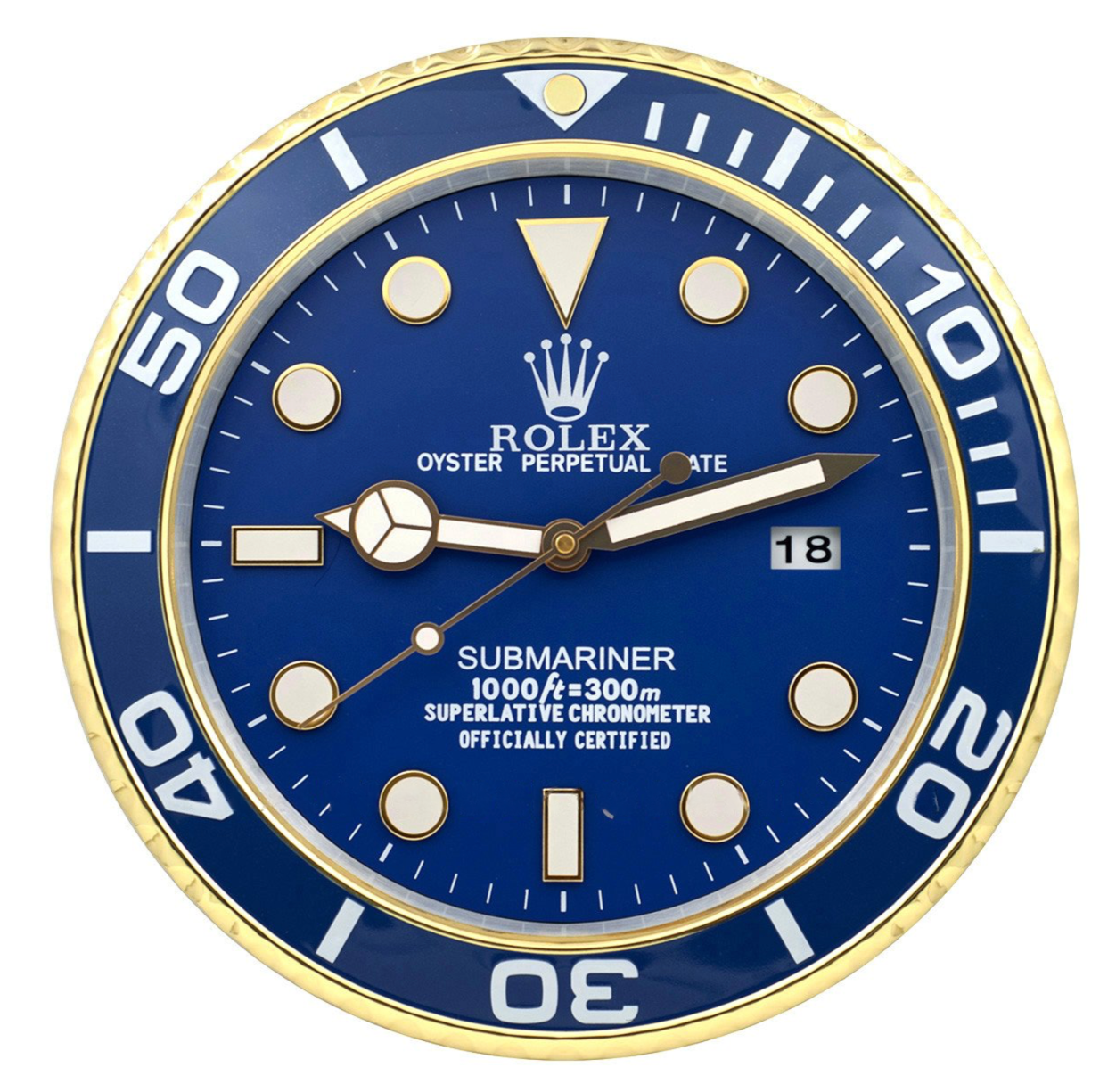 Submariner Series 116613LB Blue Gold